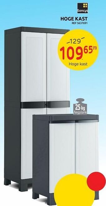 Brico Hoge kast aanbieding