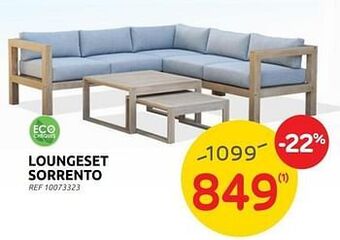 Brico Loungeset sorrento aanbieding