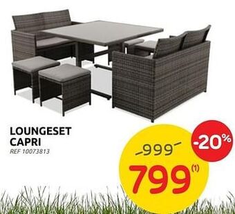 Brico Loungeset capri aanbieding