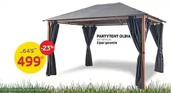 Brico Partytent olbia aanbieding