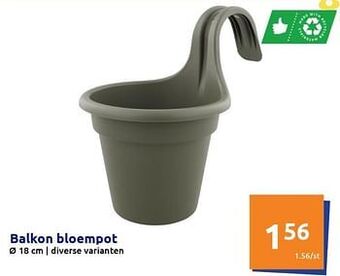 Balkon bloempot