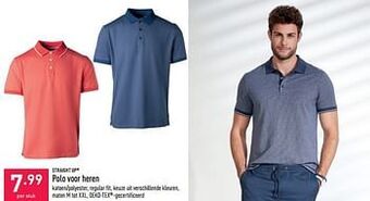 ALDI Polo voor heren aanbieding