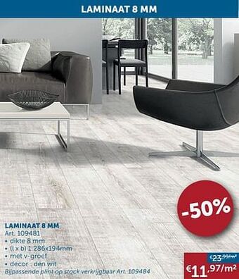 Zelfbouwmarkt Laminaat 8 mm aanbieding