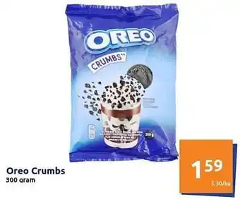 Oreo crumbs