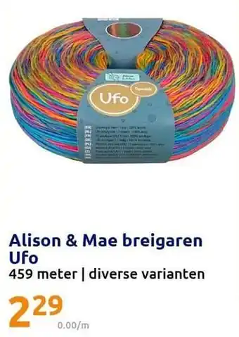 Alison + mae breigaren ufo