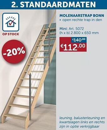 Zelfbouwmarkt Molenaarstrap bonn mini aanbieding
