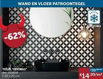 Zelfbouwmarkt Tegel levinas aanbieding