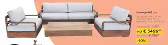 Molecule Loungeset Bardi aanbieding