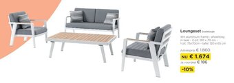 Molecule Loungeset Guadeloupe aanbieding