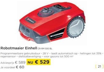 Robotmaaier Einhell