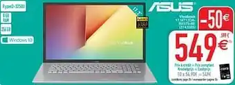 Cora Asus vivobook 17 m712dabx579-be aanbieding