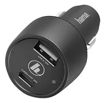 Hama autolader USB + USB-C