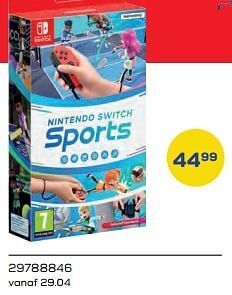 Supra Bazar Nintendo switch sports aanbieding
