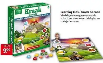 Boekenvoordeel Learning kids - kraak de code aanbieding