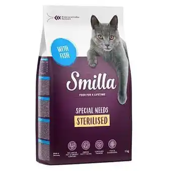 Zooplus 10 kg Smilla Adult Sterilised Fish Kattenvoer aanbieding