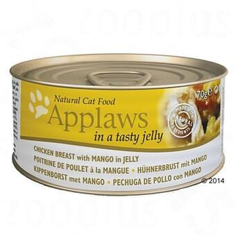 Zooplus 6x70g Applaws Kitten Kippenborst in Gelei Kattenvoer aanbieding