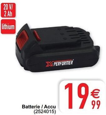 Cora X-performer batterie - accu aanbieding