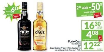 Intermarché Porto cruz rood of wit aanbieding