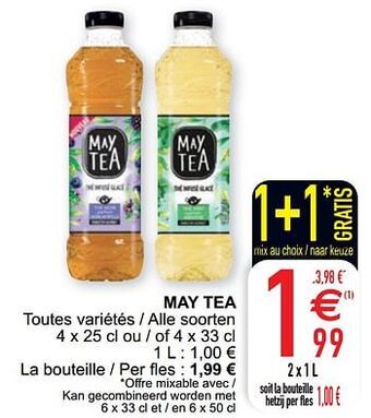 Cora May tea aanbieding