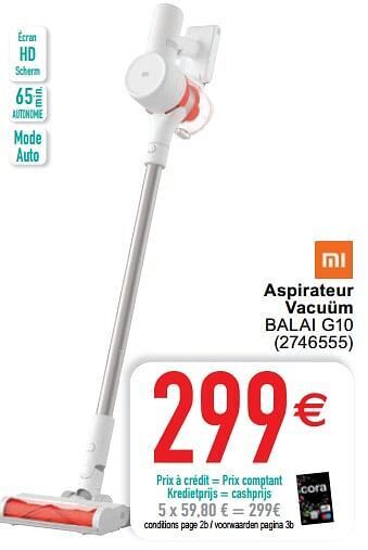 Cora Xiaomi aspirateur vacuüm balai g10 aanbieding