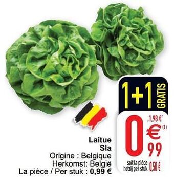 Cora Laitue sla aanbieding