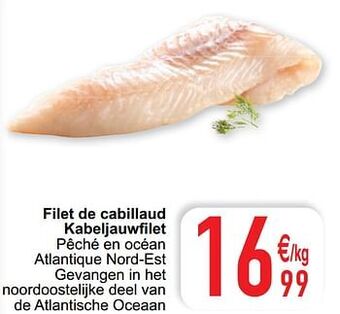 Cora Filet de cabillaud kabeljauwfilet aanbieding