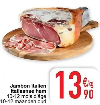 Cora Jambon italien taliaanse ham aanbieding