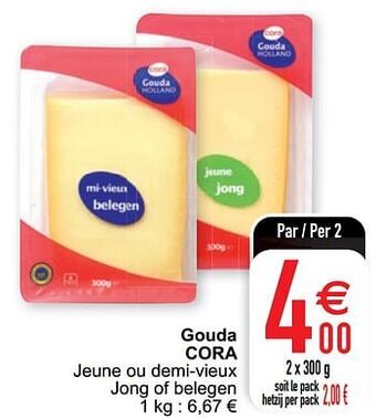 Cora Gouda cora aanbieding