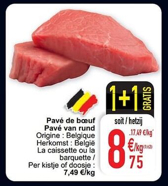 Cora Pavé de boeuf pavé van rund aanbieding