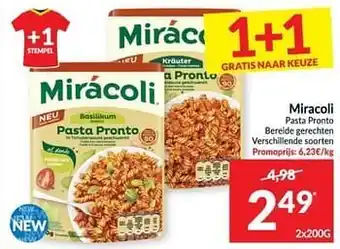 Intermarché Miracoli pasta pronto bereide gerechten aanbieding