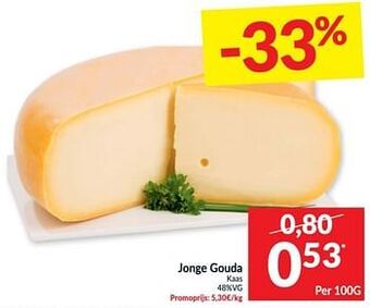 Intermarché Jonge gouda kaas aanbieding
