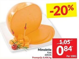 Intermarché Mimolette kaas aanbieding