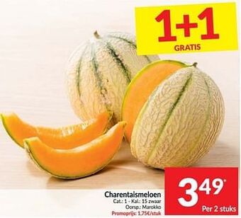 Intermarché Charentaismeloen aanbieding