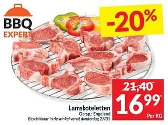 Intermarché Lamskoteletten aanbieding