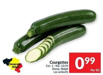 Intermarché Courgettes aanbieding