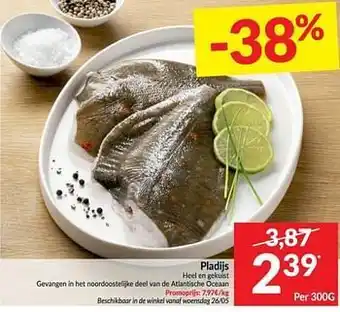 Intermarché Pladijs heel en gekuist aanbieding