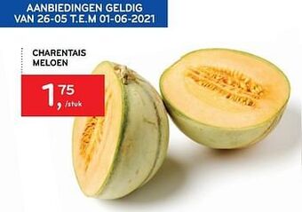 Alvo Charentais meloen aanbieding