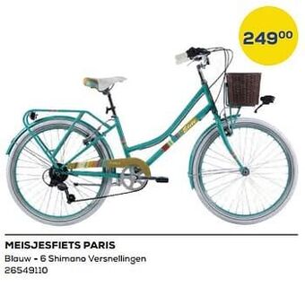 Meisjesfiets paris