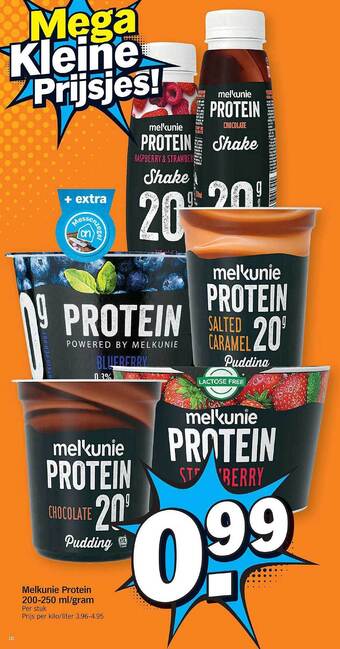 Albert Heijn Melkunie Protein aanbieding