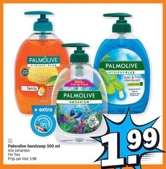 Albert Heijn Palmolive Handzeep aanbieding