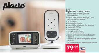 ALDI Digitale Babyfoon Met Camera aanbieding