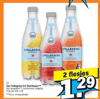Albert Heijn San Pellegrino aanbieding