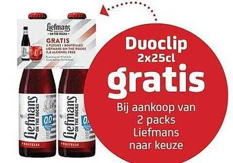 BelBev Liefmans aanbieding