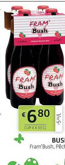 BelBev Bush aanbieding