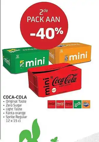 BelBev Coca Cola aanbieding