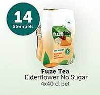 BelBev Fuze Tea aanbieding