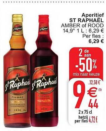 Cora Aperitief St Raphaёl aanbieding