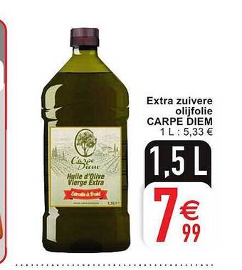 Extra Zuivere Olijfolie Carpe Diem