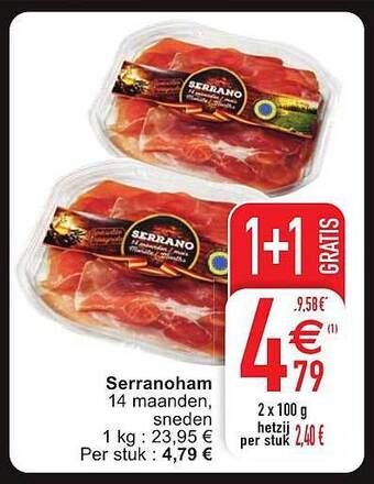 Cora Serranoham aanbieding
