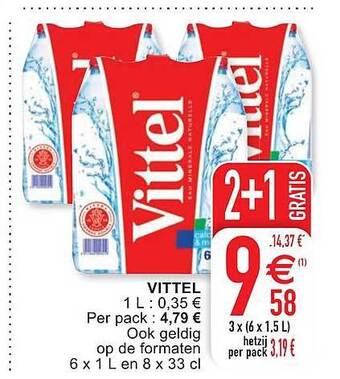 Cora Vittel aanbieding